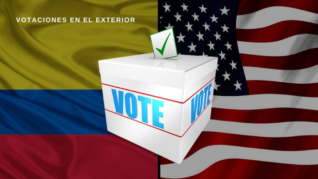 colombia VOTACIONES EN EL EXTERIOR