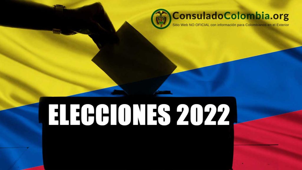 Colombia VOTACIONES EN EL EXTERIOR 2022